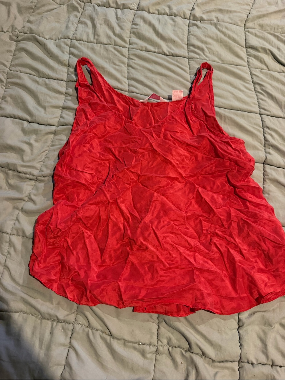 Bright Red Women's Sleeveless Tank Top - Unbranded